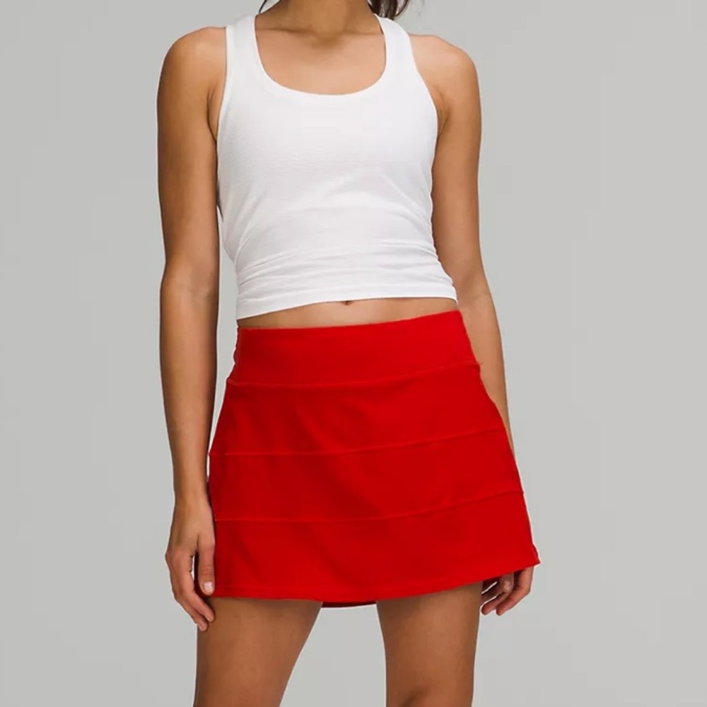 Lululemon Pace Rival Skirt - Red